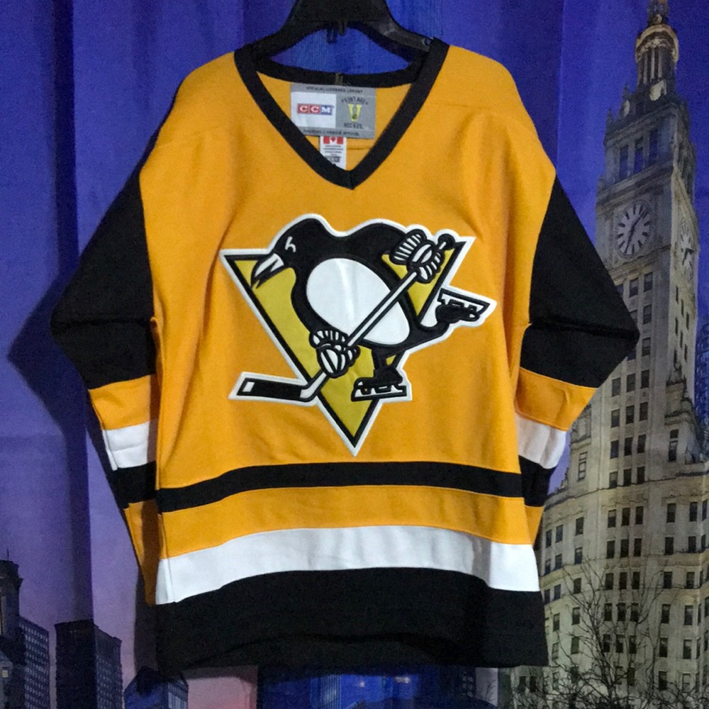 Pittsburgh Penguins 80s Jersey (CCM knock off)